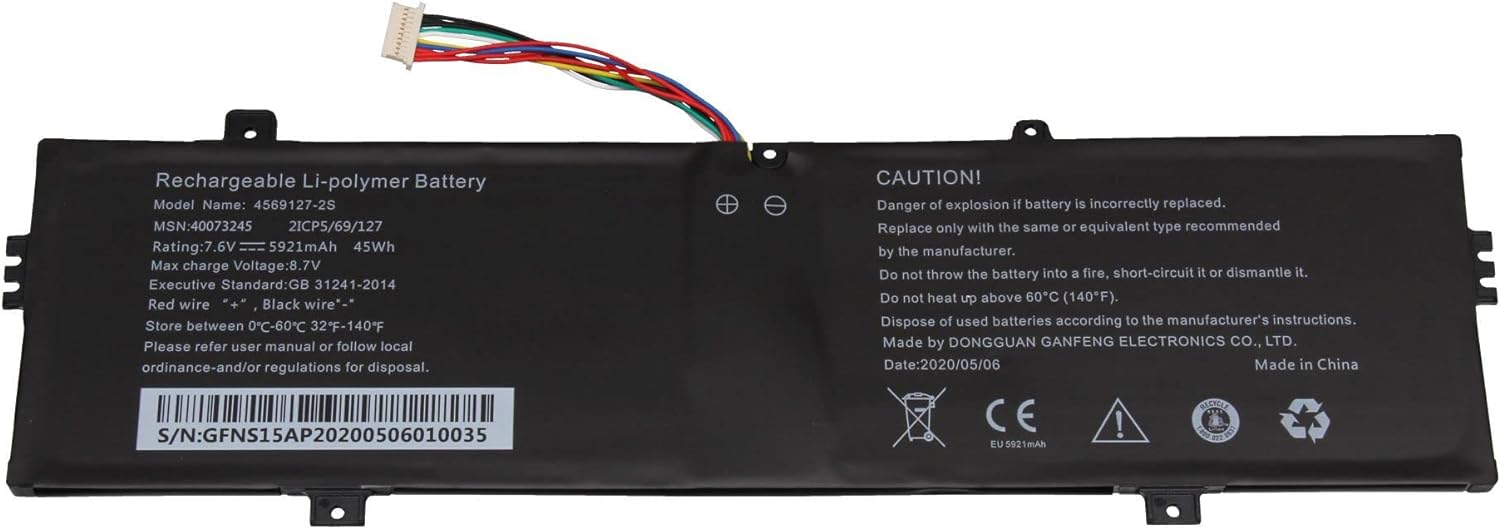 (εικόνα για) 4569127-2S 3770300 5921MAH MEDION Akoya E15302 E15301 μπαταρία