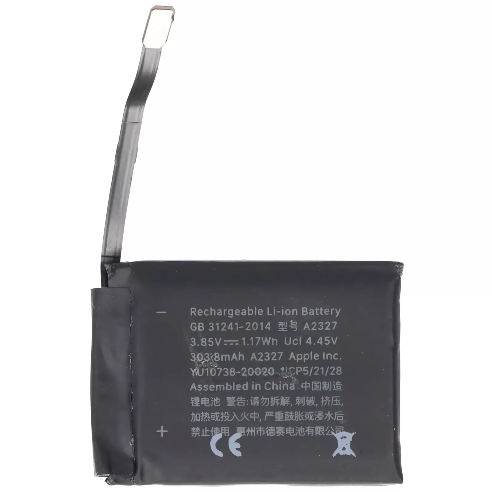 (εικόνα για) A2327 Apple Watch Series 6 44 mm Model A2292 A2294 A2376 μπαταρία