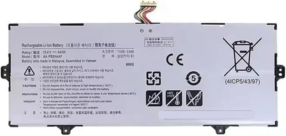 (εικόνα για) AA-PBSN4AF AAPBSN4AF Samsung Notebook 9 Pen 13 Inch NP930SBE NT930SBE μπαταρία