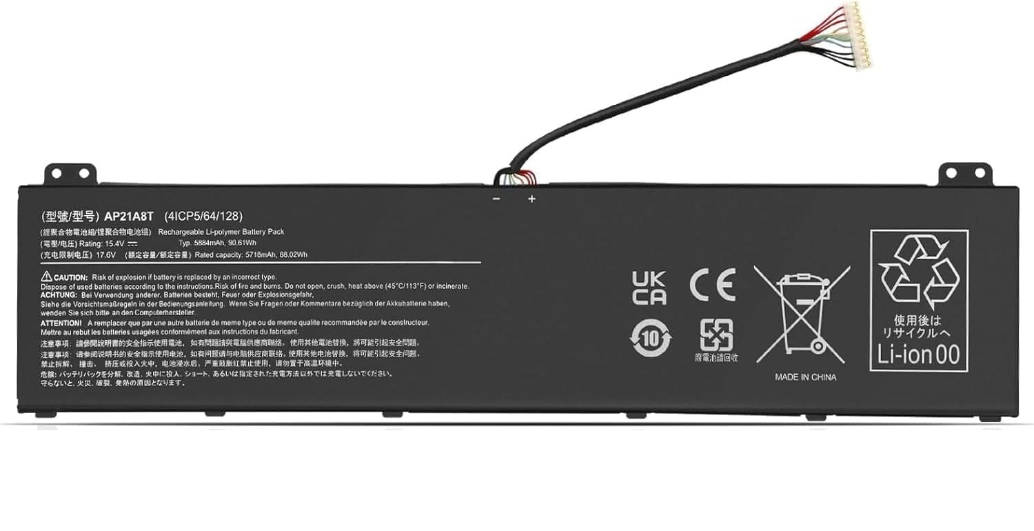 (εικόνα για) AP21A5T Acer Predator Helios 300 PH315 PH317 PH315-54 PH315-55 PH317-56 PH317-56 μπαταρία