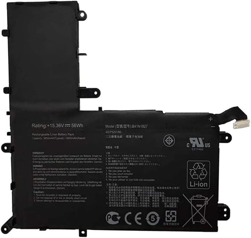 μπαταρία για B41N1827 ASUS ZenBook AC022T AC051T AC050T AC096T AC072T συμβιβάσιμος