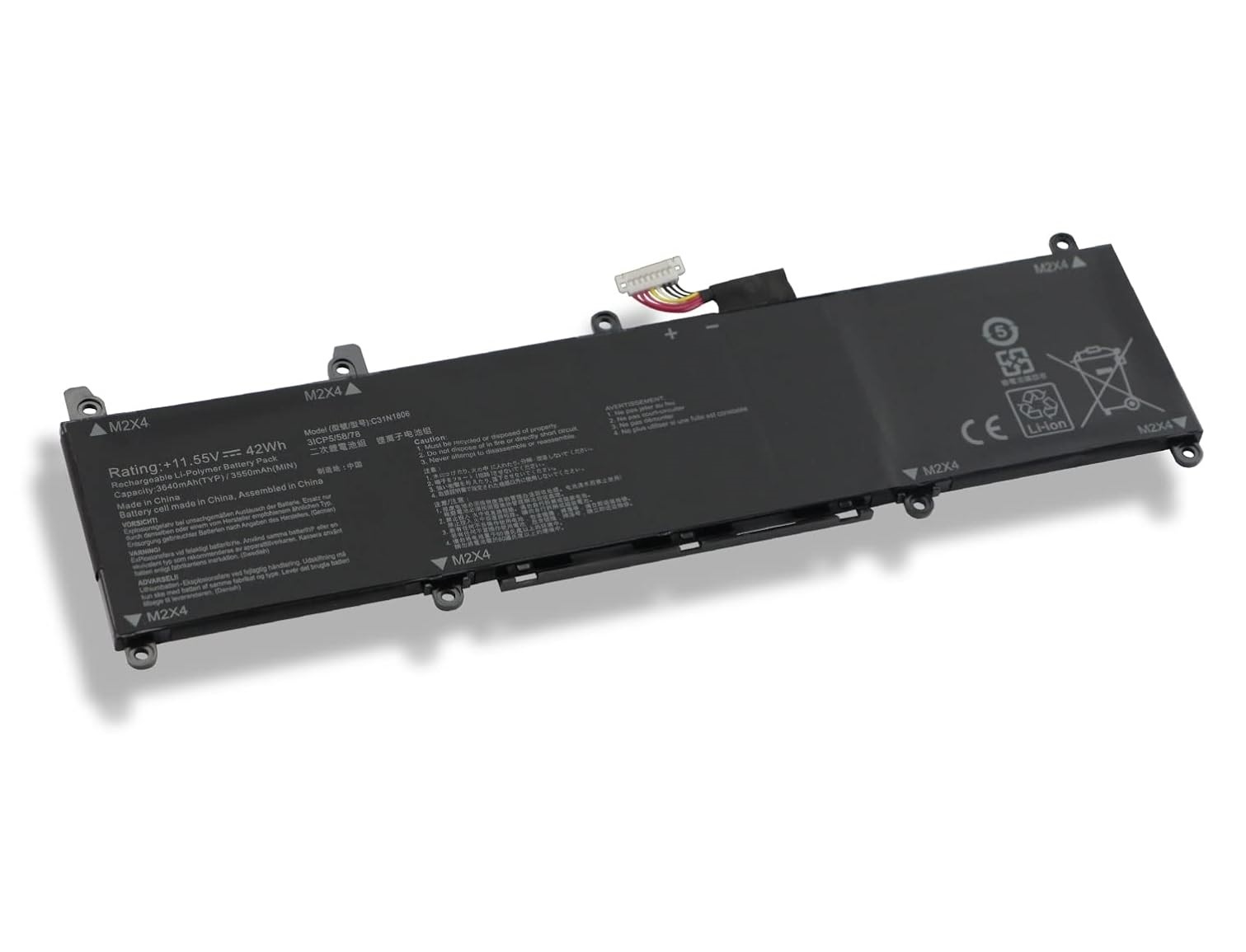 (εικόνα για) C31N1806 C31PIJ1 ASUS VivoBook S13 S330 S330UA S330FA S330FN V330FA V330FN R330UN K330K30FA K330FN I330FN μπαταρία