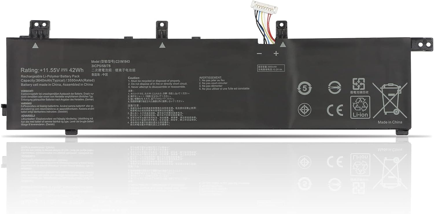 (εικόνα για) C31N1843 Asus VivoBook S14 S15 X532FLC S4333 EB025T EB055T EB064T S532FA-DB55 S532FA-DH55 μπαταρία