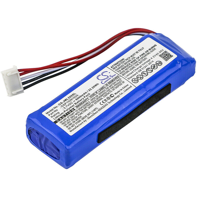 (εικόνα για) GSP1029102A JBL Charge 3 2016 Portable Bluetooth Speaker μπαταρία