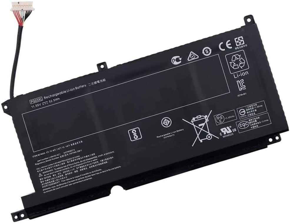 μπαταρία για HP Spectre X360 15-DK0021TX 15-DK0125TX 831532-422 L48495-005 συμβιβάσιμος