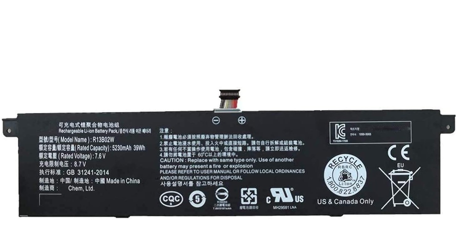 (εικόνα για) R13B01W R13B02W 7.6V 39Wh Xiaomi Mi Air 13.3 Inch Series TM1613 TM1604 161301 μπαταρία