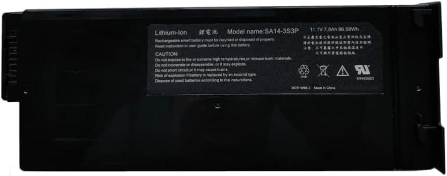 (εικόνα για) DurabooK SA14-3S3P 3ICR19/66-3 11.1V Durabook SA14 μπαταρία